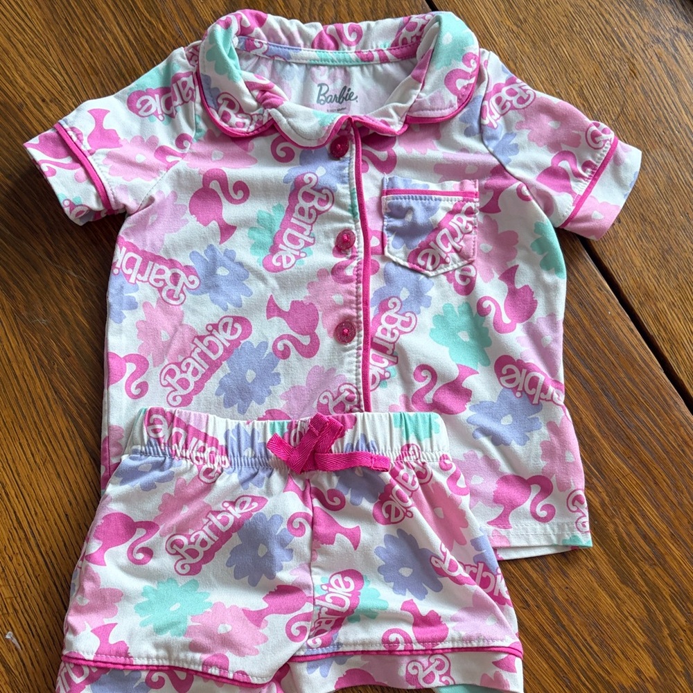 Barbie 2T Pajama Set